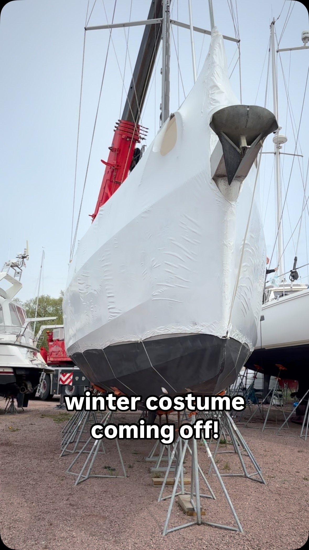 It feels good to be back! 😎

#unwrapping #bushpoint #sweden #sailingadventure