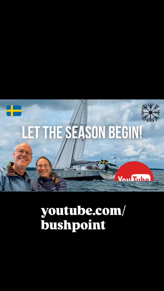 Watch our latest video on YT where we prepare, launch and navigate through Stockholm under bridges and lock into the Baltic 😎